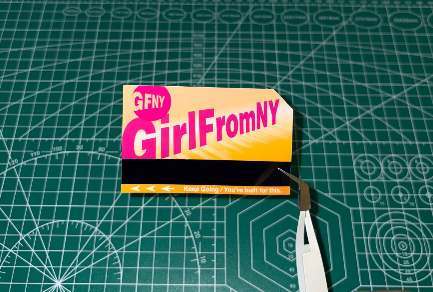 Met a Girl from NY - Sticker