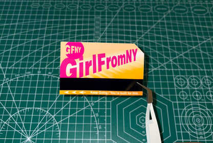 Met a Girl from NY - Sticker