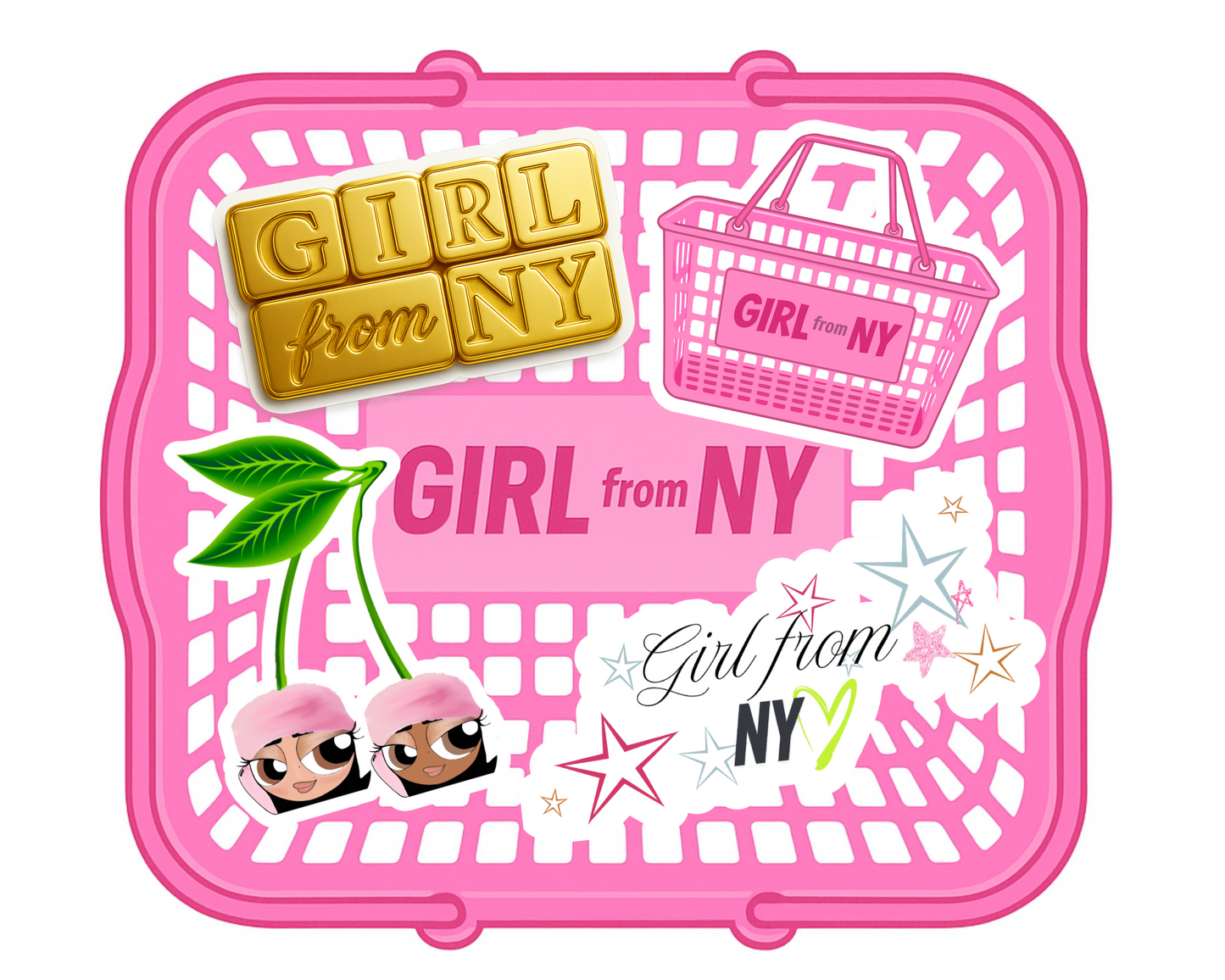 "SHE HAD A CART" Limited Edition Sticker Pack